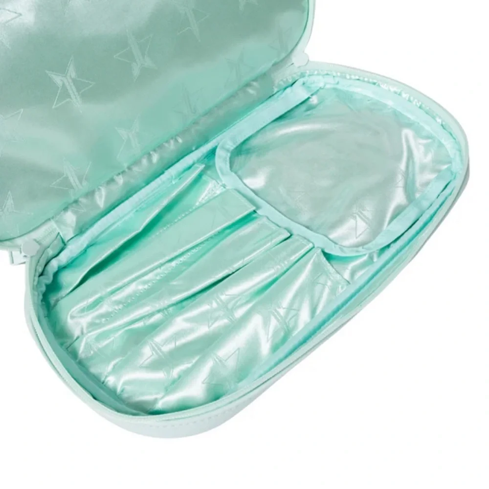 JEFFREE STAR LARGE TRAVEL BEAUTY BAG (color: Mint Condition) Newly Released!